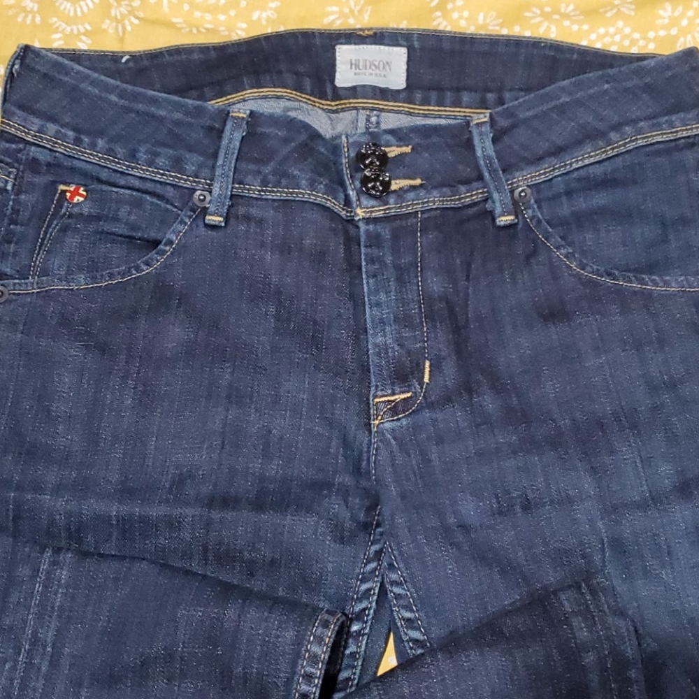 Hudson  collin mid rise jeans